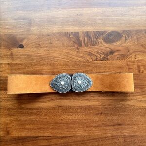 Sezane Tamara Belt Camel. - Size 85